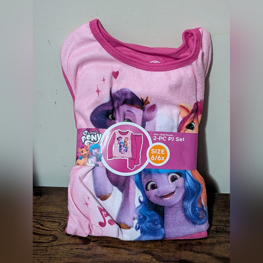 My Little Pony Pink 2-Piece Girls PJ Set